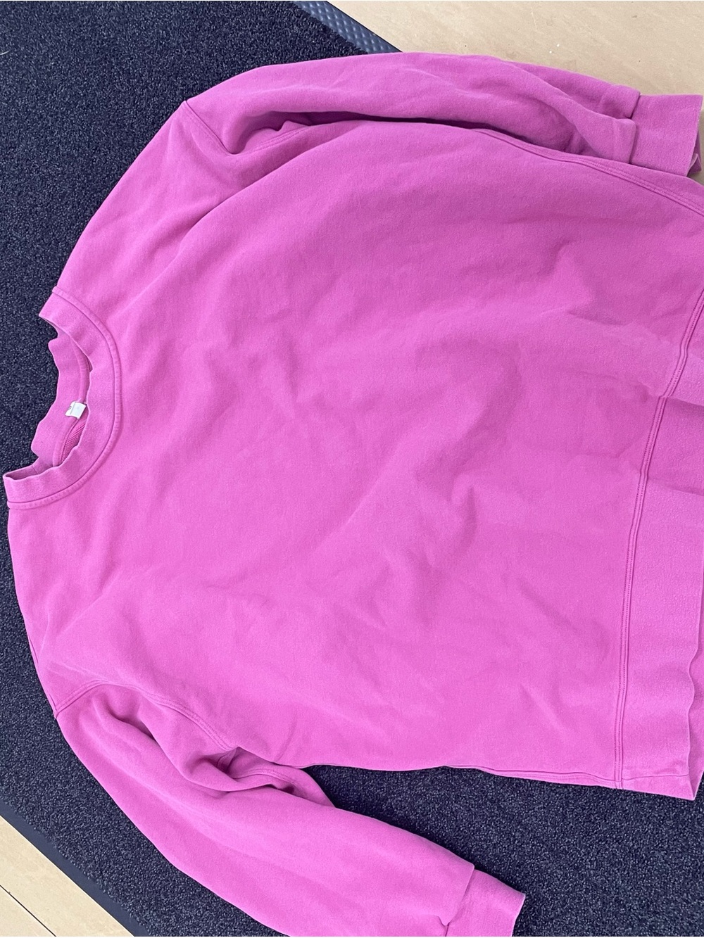 Lululemon- Perfectly Oversized Crew in Pink Lychee- 12